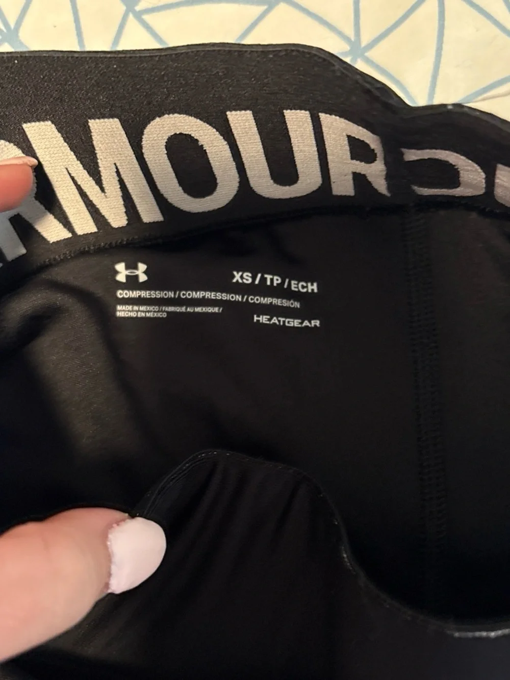 Under Armour Women's Black Compression Bike Shorts